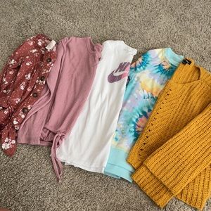 Girls long sleeve shirts